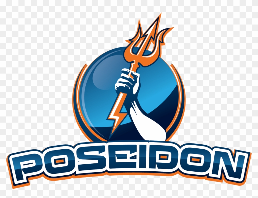 Poseidon Esports - Illustration Clipart #4046960