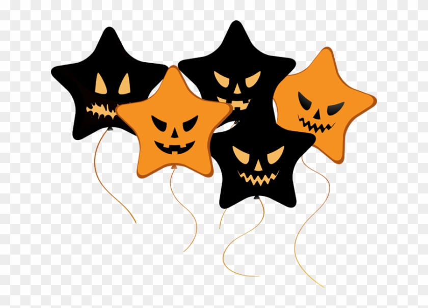 Signs, - Halloween Balloons Clipart Png Transparent Png #4047405
