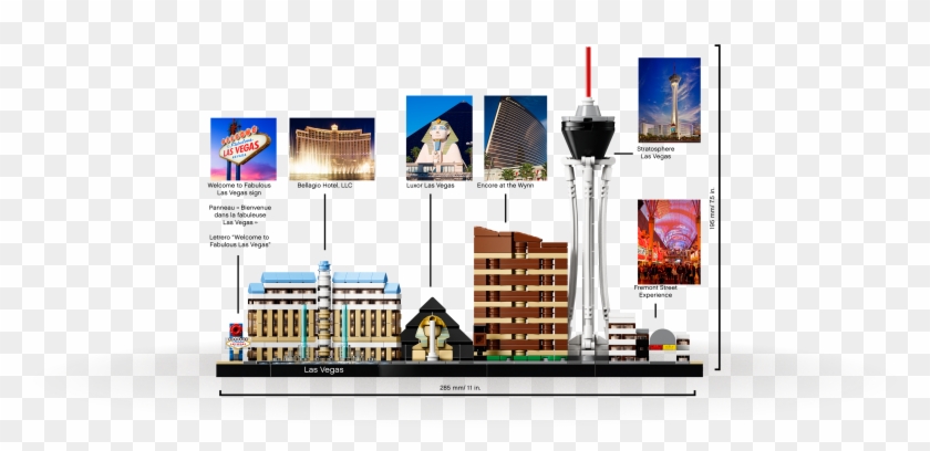 Lego Architecture Las Vegas 21047 Building Set - Lego Clipart