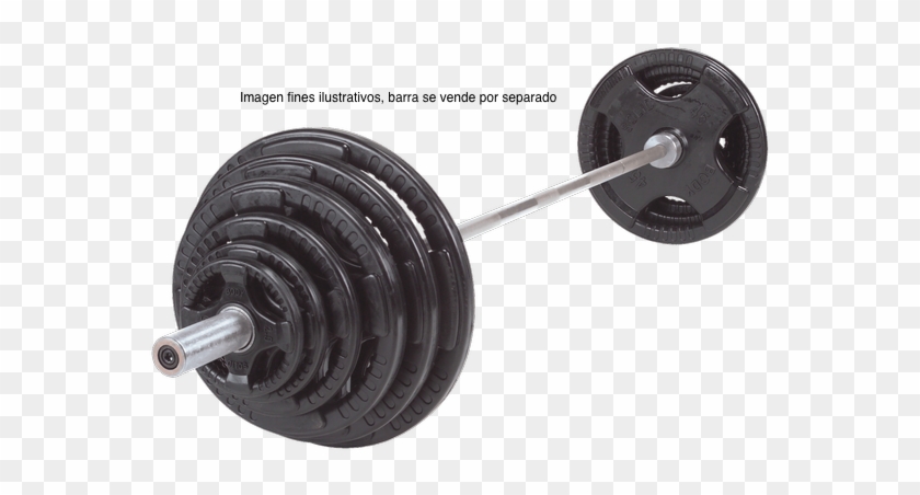 No Te Confundas Con Los Discos Recubiertos De Hule, - Bilanciere Palestra Png Clipart