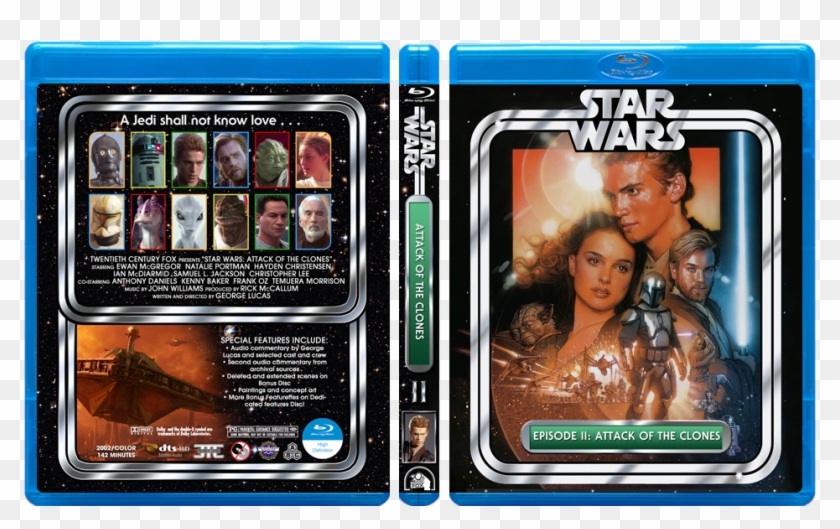 Finished My Kenner-inspired Bd Covers For Both Trilogies - Star Wars Episode 2 Clipart #4047993