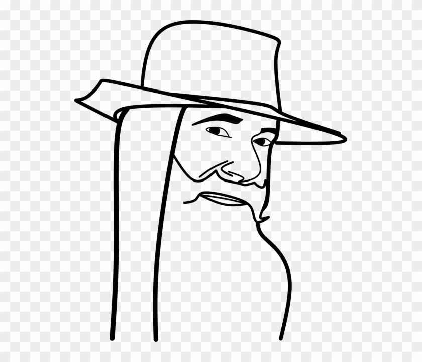 Sketsa Gambar Orang Tua Clipart #4048147