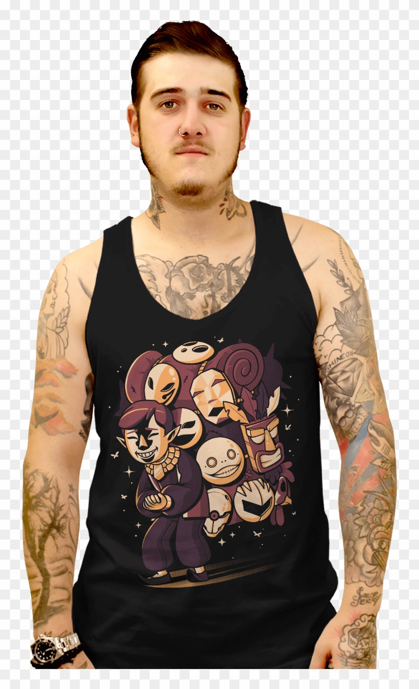 Mask Salesman - Tattoo Clipart