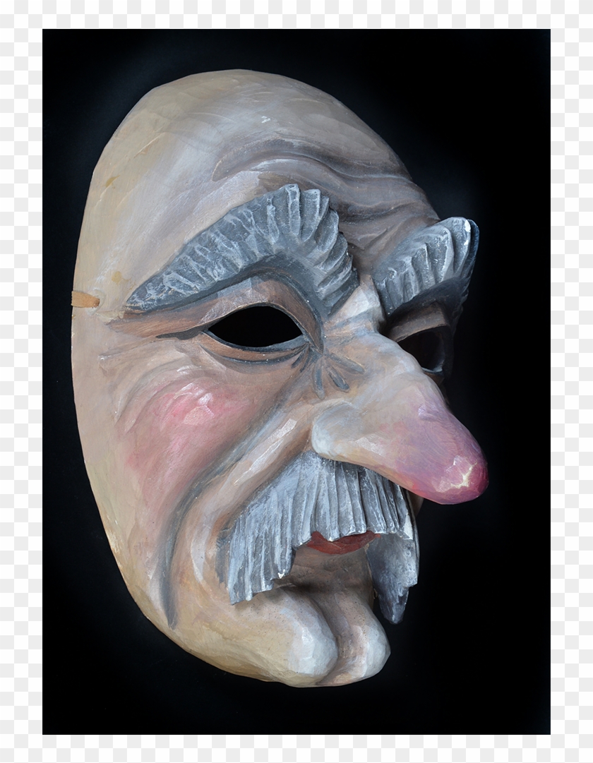 Fasnet Old Man Mask - Mask Clipart