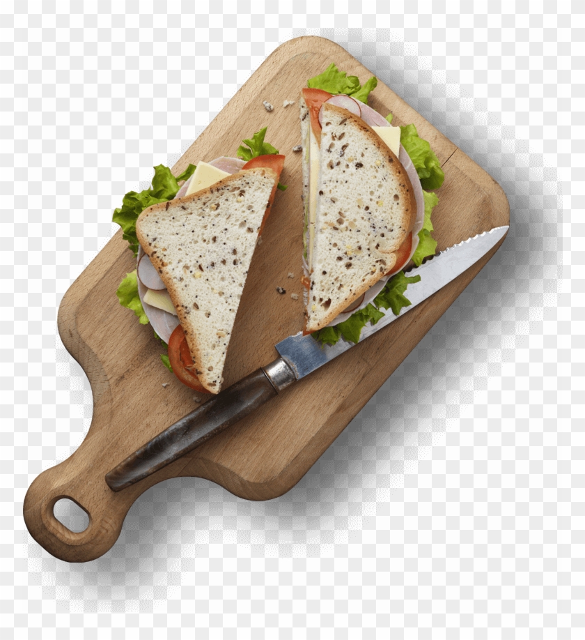 Glutafin Gluten Free - Sandwich From Top Png Clipart