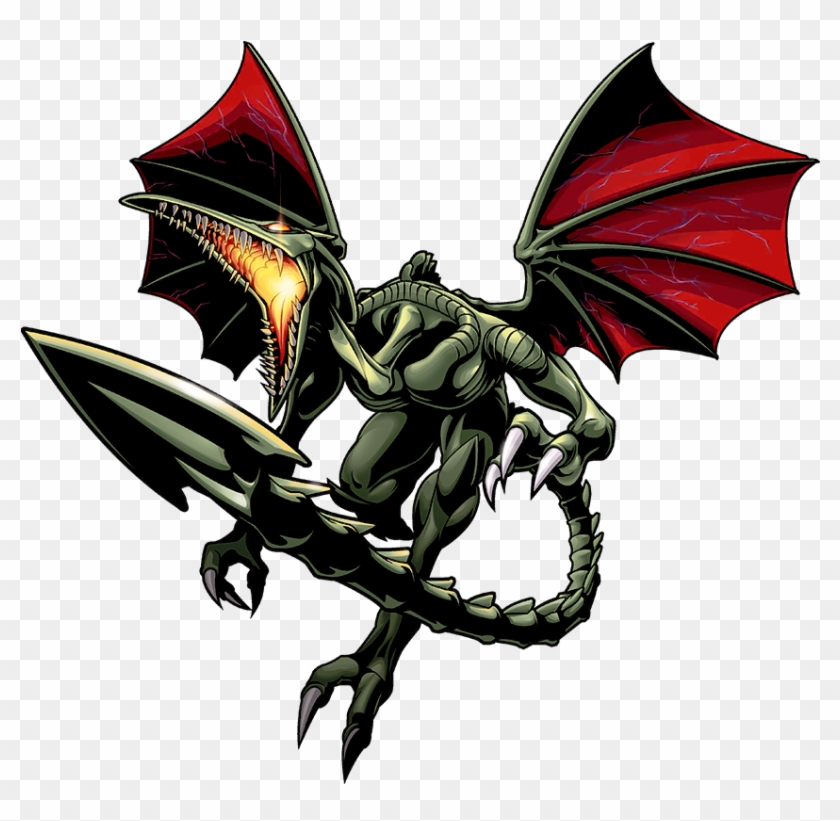 I Don't Think Ridley Needs Any Introduction, But - Ridley Metroid Zero Mission Clipart