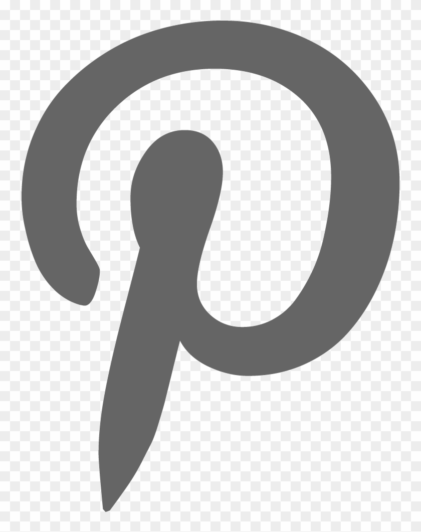 Share - Black Pinterest Icon Png Clipart #4048319