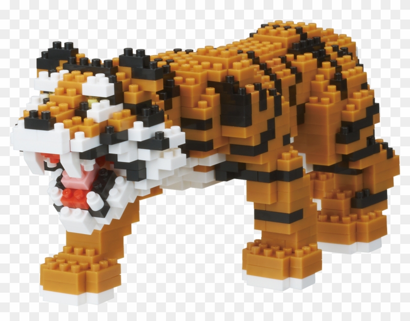 Category Image Fill - Nanoblock Bengal Tiger Clipart #4048478
