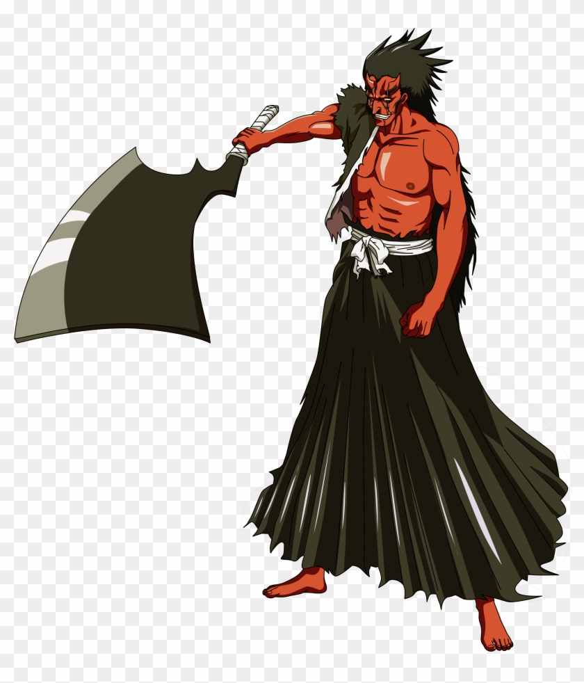 Zaraki Kenpachi Clipart