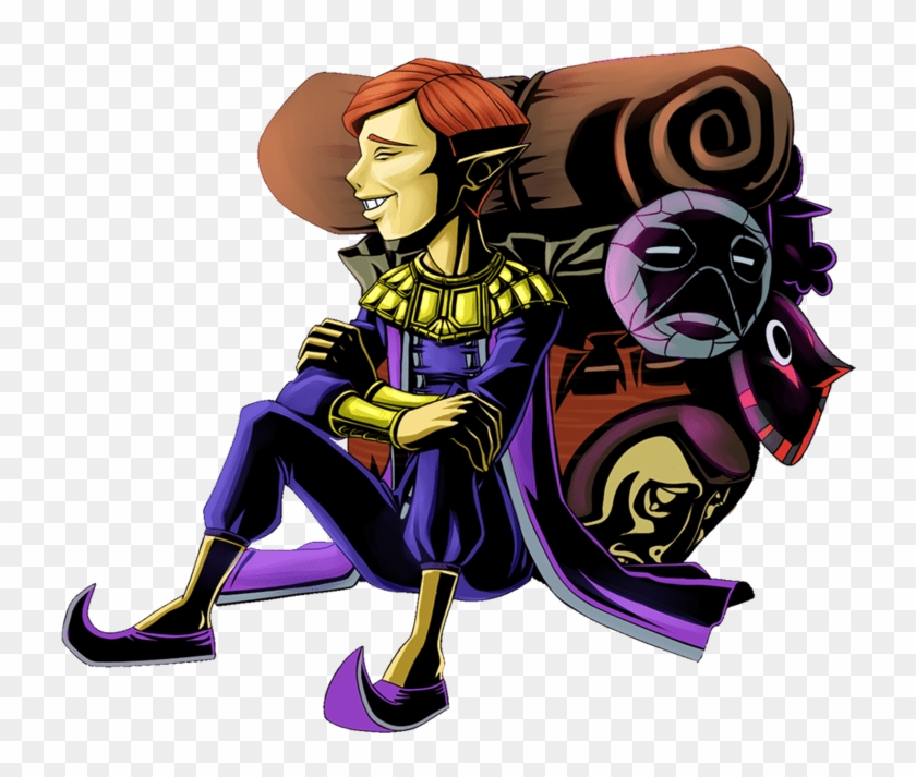 Happy Mask Salesman Png Clipart