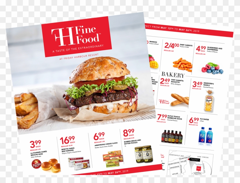 Fh Fine Food - Flyer Clipart #4048772