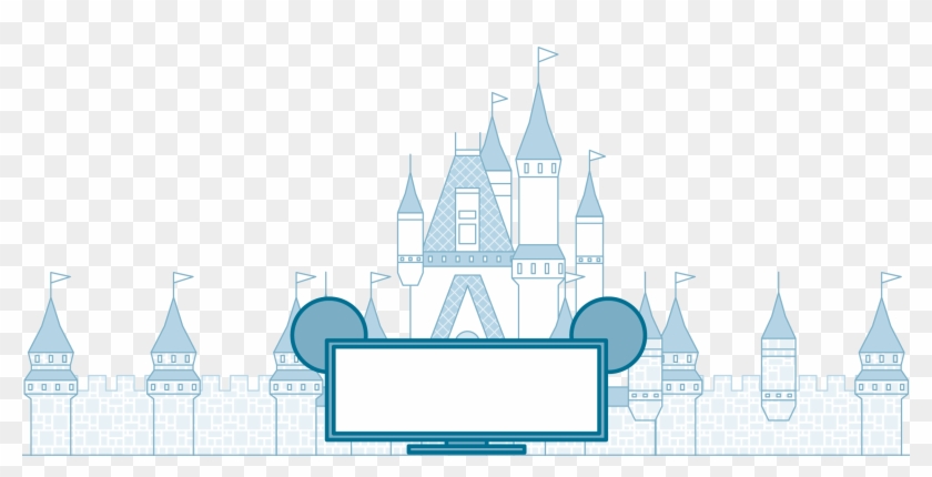 Disney - Castle Clipart #4049047