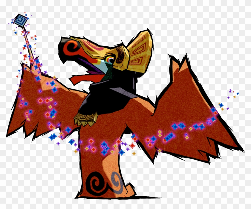 Just Unlocked Volga's Great Sea Costume - Wind Waker Wizzrobe Clipart