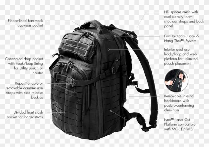 First Tactical Tactix - First Tactical Hook And Hang Thru System Clipart #4049728