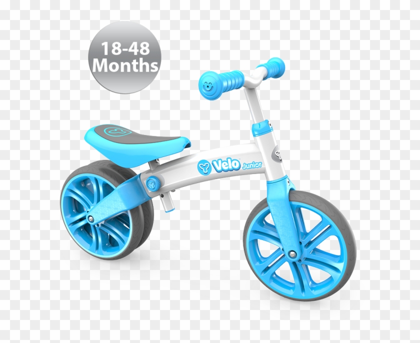 Y Velo Junior Blue - Velo Junior Balance Bike Blue Clipart #4050217