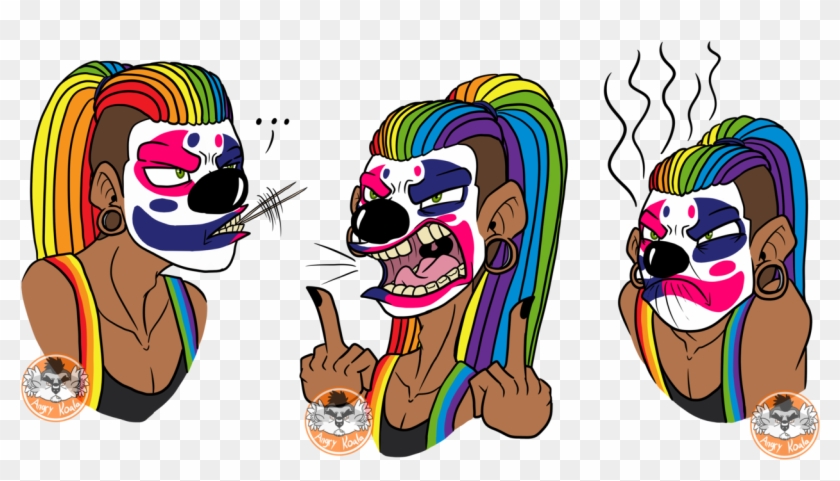 Rainbow The Clown - Cartoon Clipart
