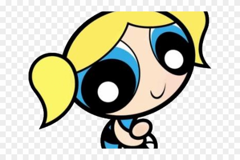 Powerpuff Girls Clipart Gambar - Powerpuff Girls Bubbles 1998 - Png Download