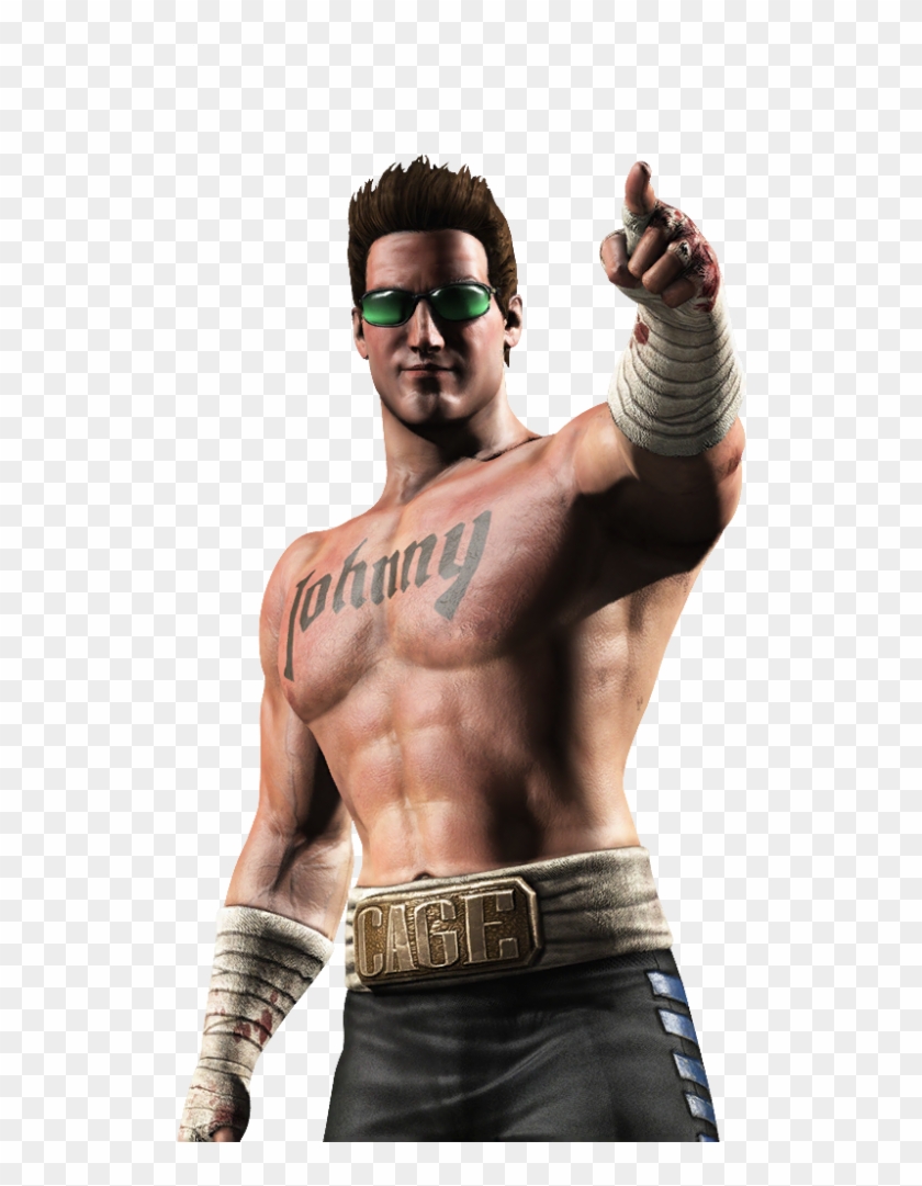 Download Mortal Kombat Johnny Cage Transparent Png - Johnny Cage Mkx Tournament Clipart
