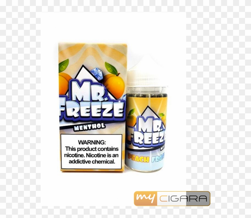 Mr Freeze Peach Frost Shortfill E-liquid - Composition Of Electronic Cigarette Aerosol Clipart #4050556