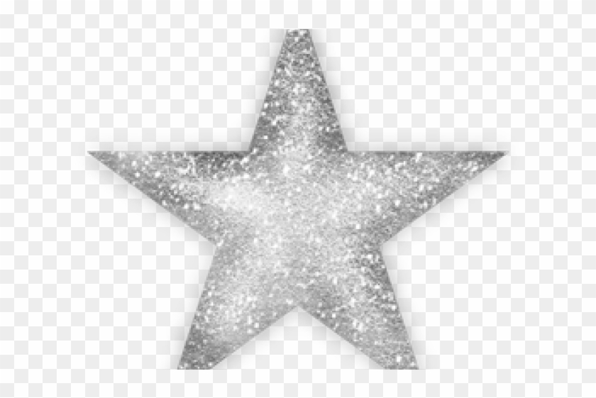Silver Star Cliparts - Silver Star Clipart - Png Download #4050756