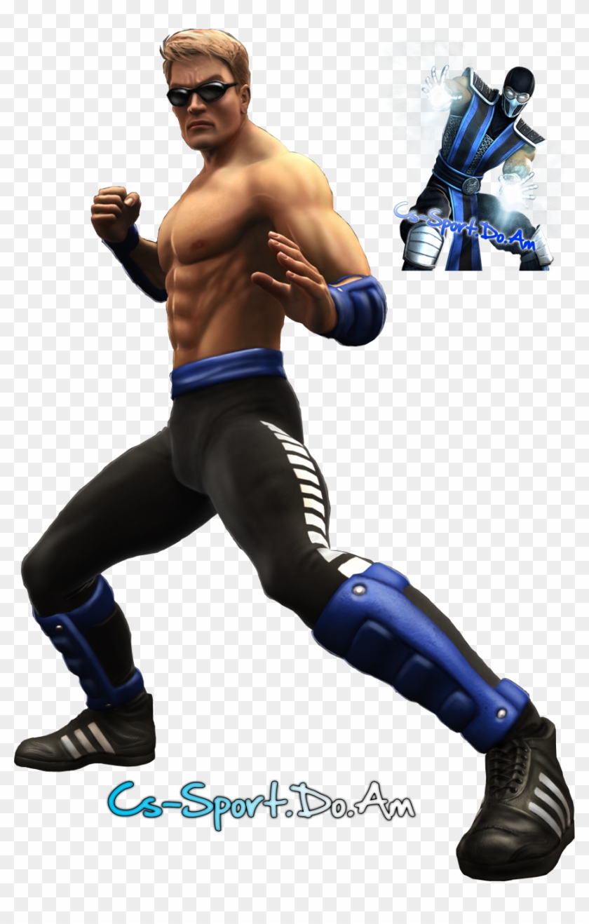 Mortal Kombat Johnny Cage Render/рендер - Action Figure Clipart