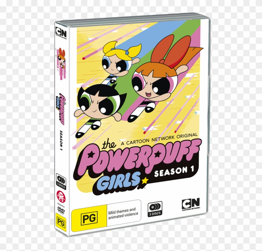 The Powerpuff Girls Season - Powerpuff Girls Lettering Clipart