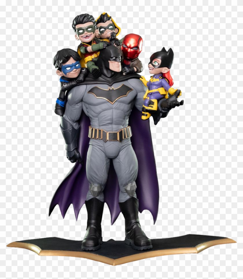 Family Q-master 15” Diorama Statue - Batman Family Q Master Clipart #4050963