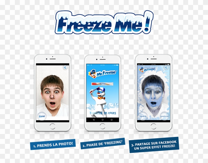 Freeze Me - Smartphone Clipart