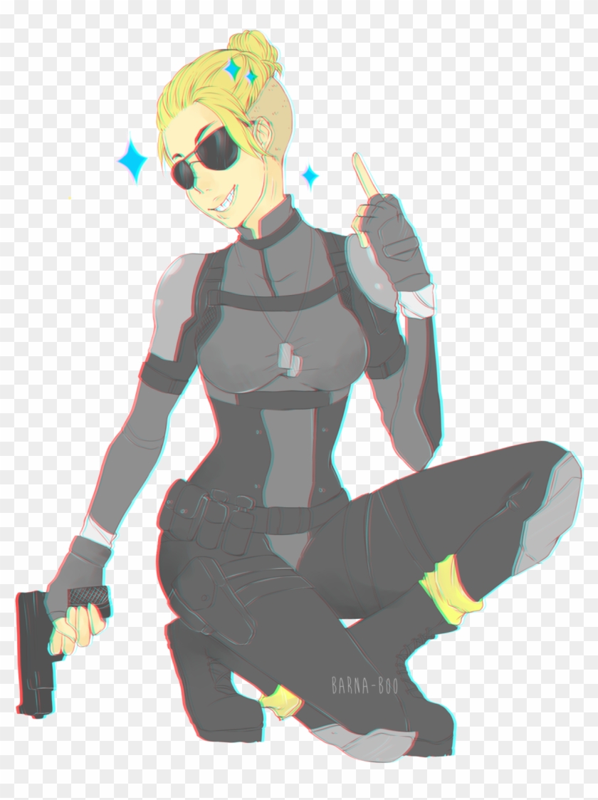 “i Wish Johnny Cage Was My Dad - Cassie Cage Fanart Clipart
