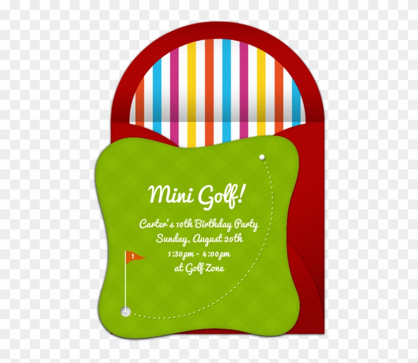 Putt-putt Online Invitation - Circle Clipart #4051383