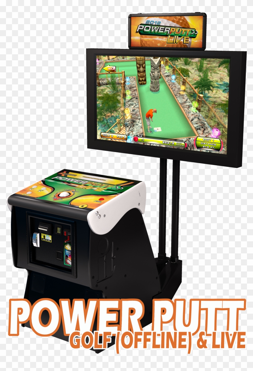 Incredible Technologies Power Putt Live & Offline - Powerputt Live Clipart