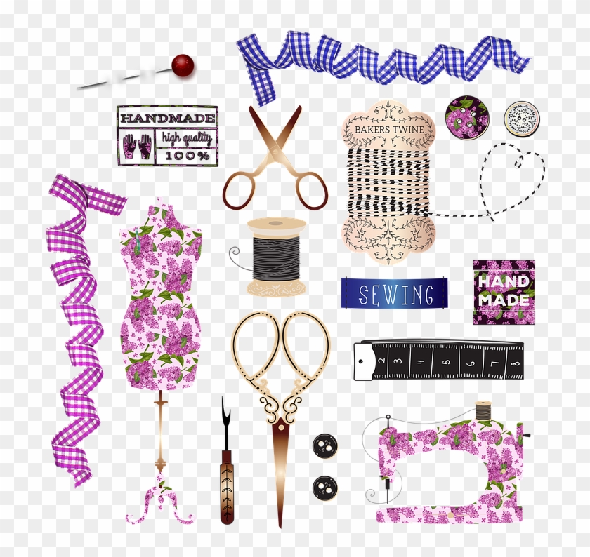 Sewing Buttons Sewing Notions Sewing Machine Buttons - Sewing Clipart