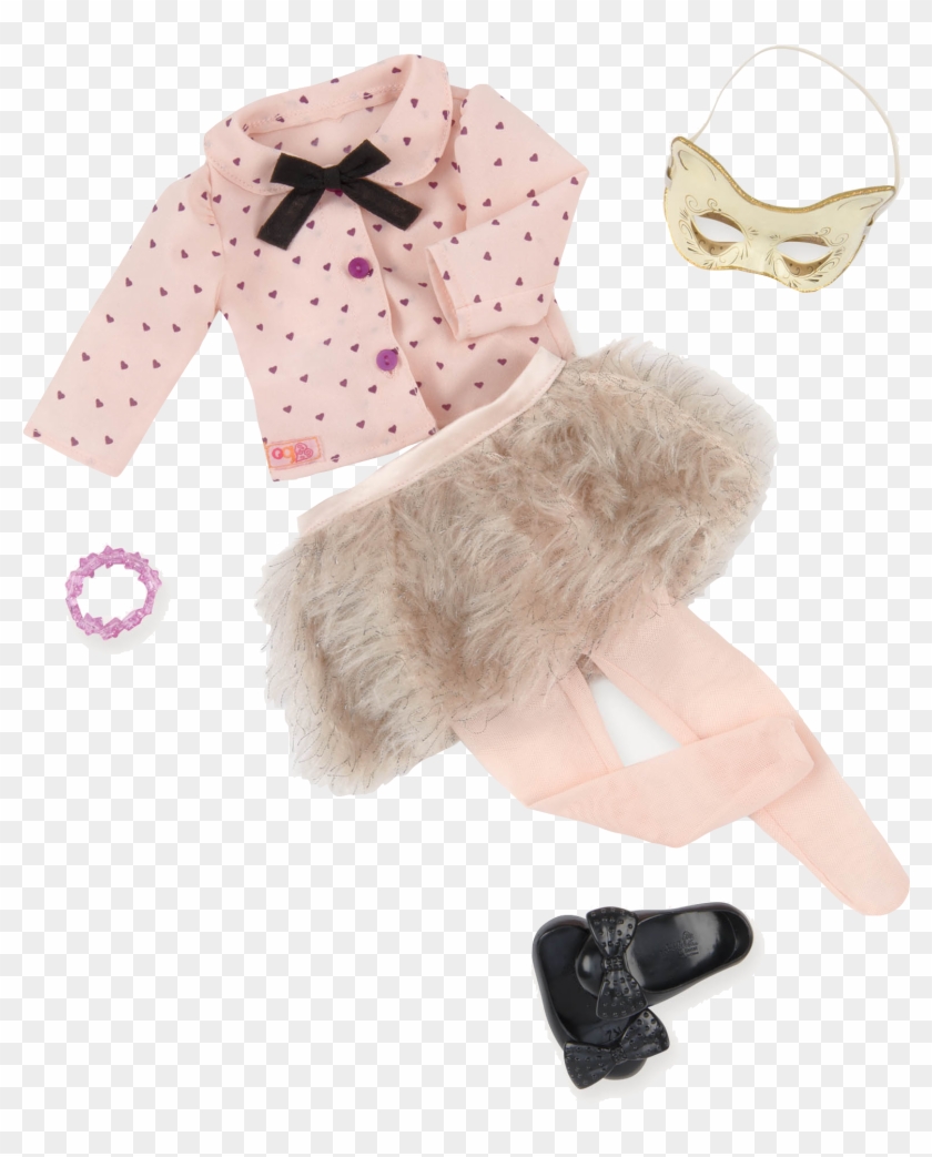 Fur Sure Deluxe Skirt Outfit - Our Generation Clipart #4051862
