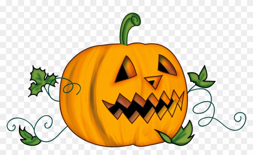 Large Size Of Halloween Happy Birthday Vine With Plus - Halloween Pumpkin Clipart - Png Download #4052107