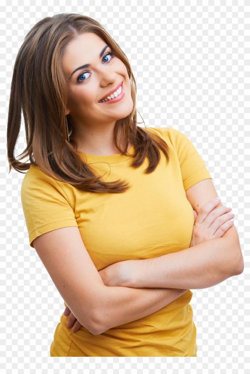 Buy One - Contact Women Png Clipart #4052187