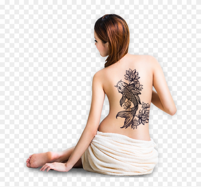 Laser Tattoo Removal - Girl Clipart #4052189