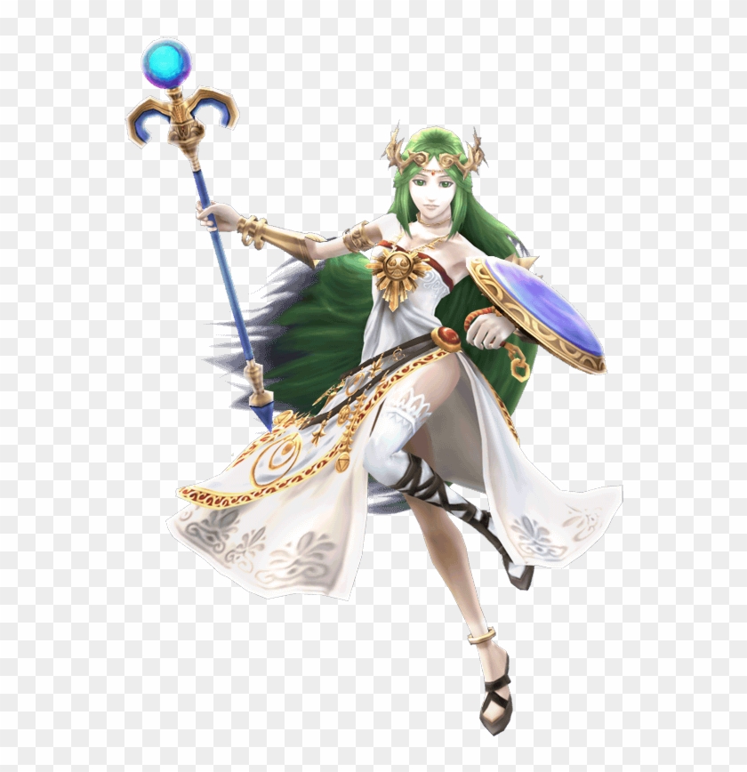 Palutenabrawl 624×832 Pixels Kid Icarus Uprising, Super - Palutena Super Smash Bros Png Clipart #4052385