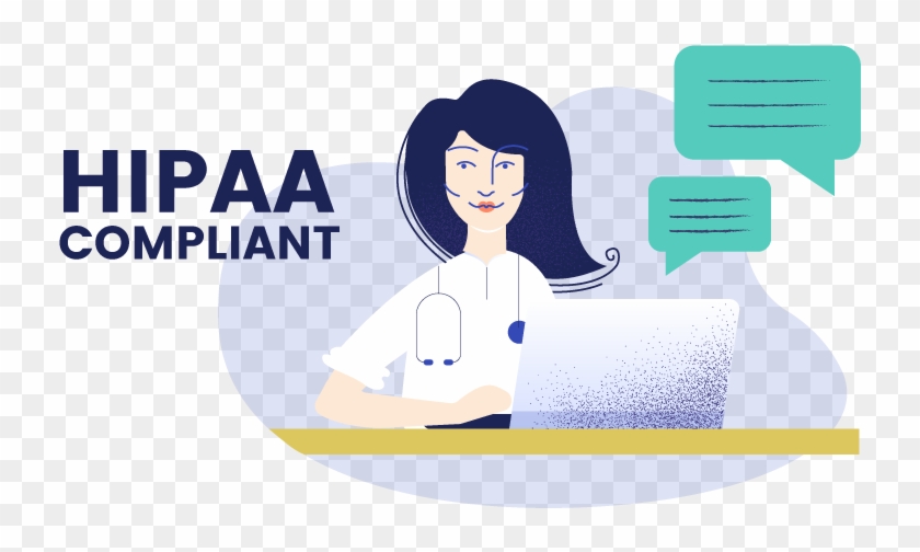 Make Your Chat Hipaa Compliant - Girl Clipart