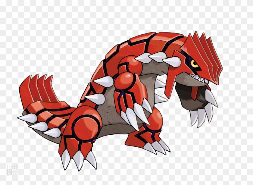 12 June - Groudon Pokemon Clipart