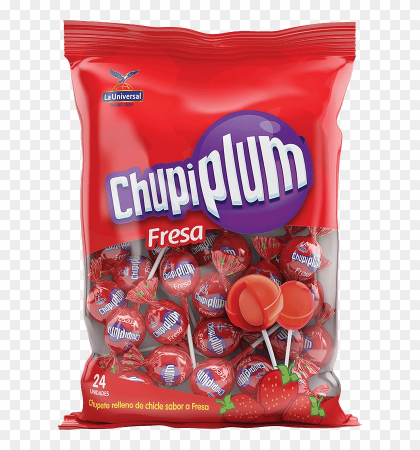 Transparent Lollipop Gum Middle - Chupiplum Clipart