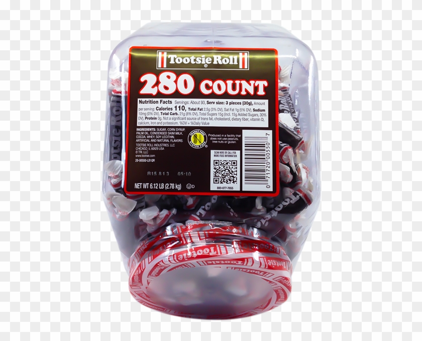 Tootsie Roll 280 Count Big Box B - Skull Clipart