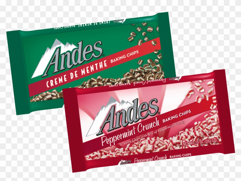 Andes Baking Chips - Andes Creme Peppermint Chips Clipart #4053179
