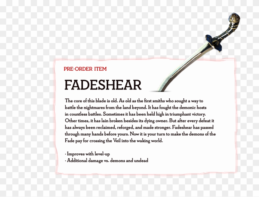 Popup-fadeshear - Sword Clipart