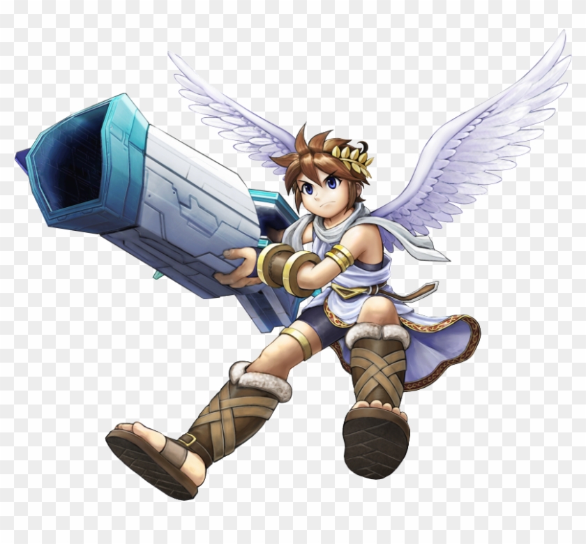 Palutena - Kid Icarus Cannon Clipart #4053351