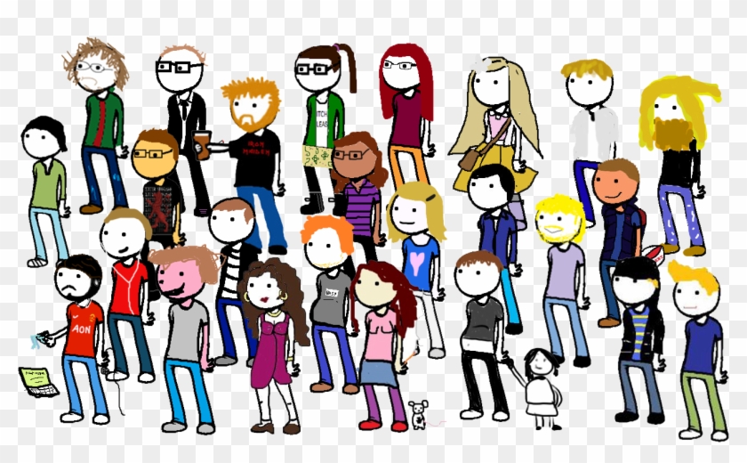 Draw Yourself Through Time - Cartoon Clipart