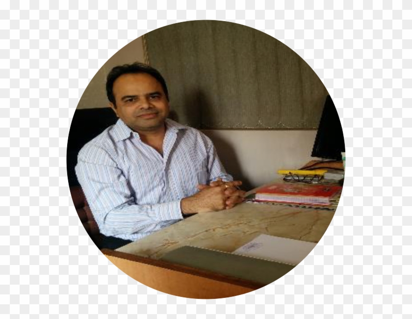 Local Village Allopathy Doctor - Sitting Clipart