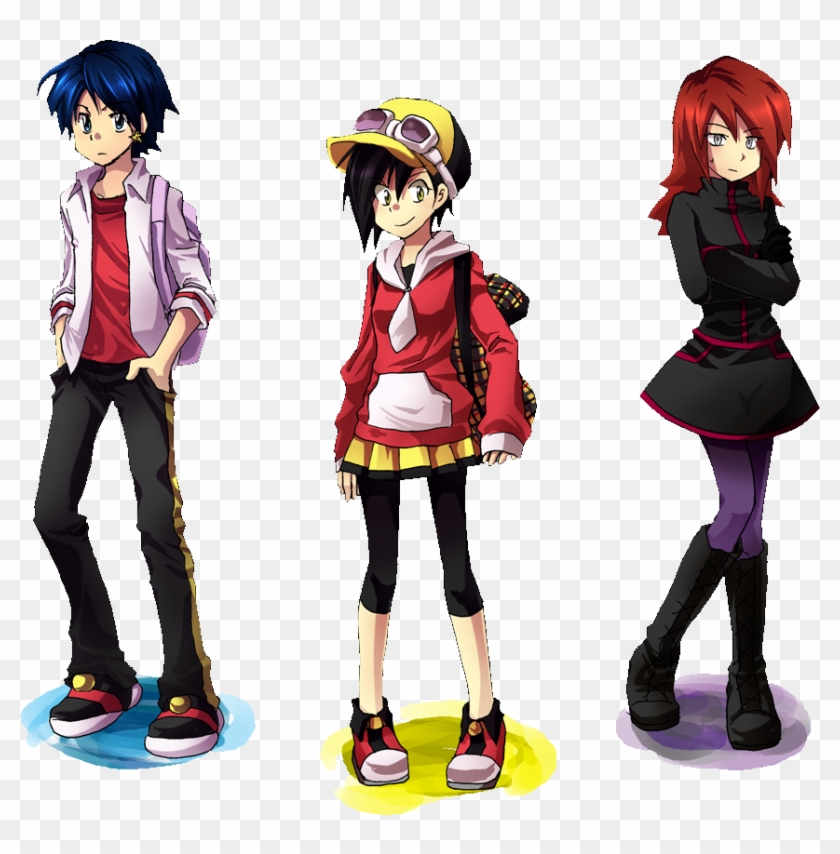 Tfw Silver Looks The Same In Every Rule 63 Picture - Pokemon Adventures Silver Clipart