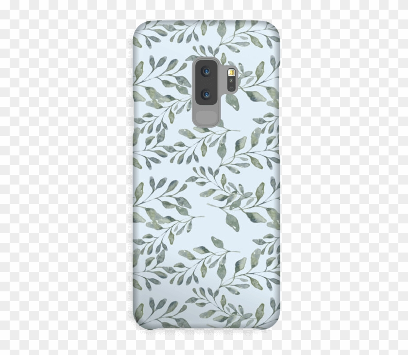 Leaf Pattern Case Galaxy S9 Plus - Iphone Clipart