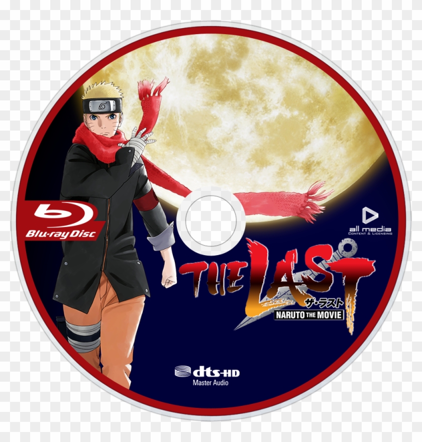 Naruto The Movie Bluray Disc Image - Naruto The Last Png Clipart