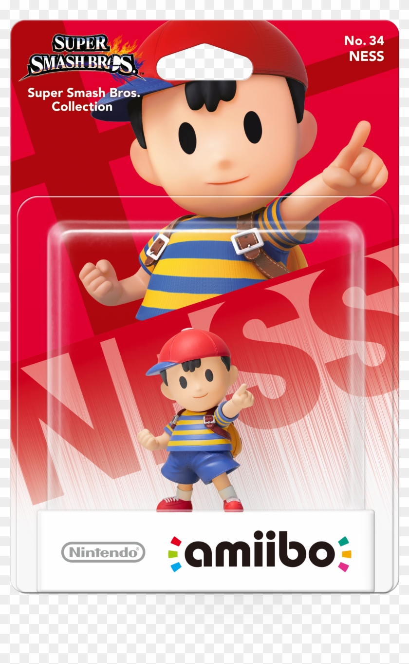 Wave04 05 Amiibo Nes - Smash Bros Amiibo Box Clipart #4054270
